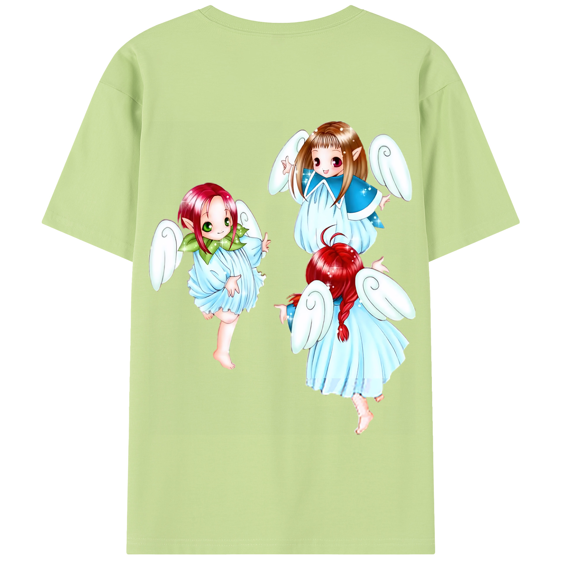 （画像用） 遊☆戯☆王 Yu-Gi-Oh! 綿100％半袖Tシャツ（背面プリント）